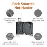 Amazon Basics 30-Inch Expandable Spinner Suitcase