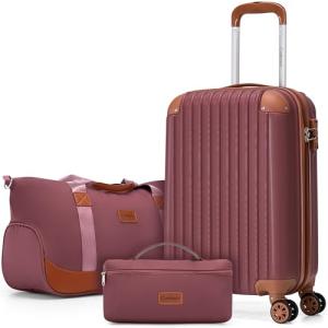 Cosbarn 3-Piece Carry On Luggage Set