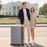 Cosbarn 5-Piece Hardshell Luggage Set with Wheels