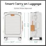 Joyway 20" Carry-On Luggage with USB Port