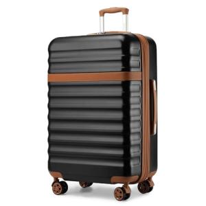 Kono Expandable 28-Inch Hardside Checked Luggage