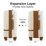 Joyway 3-Piece Expandable Hard Shell Luggage Set