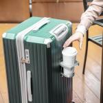3-Piece Sage Green Carry-On Luggage Set