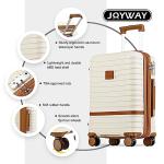 Joyway 3-Piece Expandable Hard Shell Luggage Set