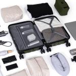 Eeeza 3-Piece Hardshell Luggage Set with Wheels