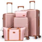 Cosbarn 5-Piece Lightweight Hardshell Luggage Set