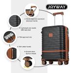 Joyway Expandable Hardside Luggage Set, 6 Pieces