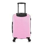 DUKAP Inception 20-Inch Pink Spinner Luggage