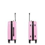 DUKAP Inception 20-Inch Pink Spinner Luggage