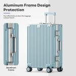 Wodtip 20-Inch Carry-On with USB & Cup Holder