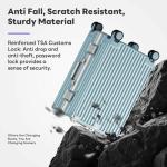 Wodtip 20-Inch Carry-On with USB & Cup Holder