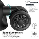 Coolife Hardside Carry-On Luggage with TSA Lock