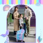 Cute Mermaid Kids' 2-Piece Luggage Set