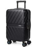 Lightweight Hardside Rolling Suitcase - Aviation-Approved, 20" - Black