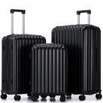 Merax 3-Piece Hardshell Luggage Set with Wheels