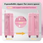 Merax 28-Inch Lightweight Expandable Hardshell Suitcase