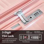 TRAVELEO 4-Piece Expandable Hardshell Luggage Set