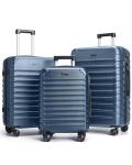 3-Piece Lightweight Luggage Set with Spinner Wheels