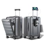 Island Elephant Expandable Carry-On Luggage with USB Charger