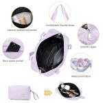 LARVENDER 20-Inch Lightweight Carry-On Suitcase