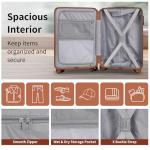 Vintage Style Airline Approved Carry-On Luggage Set