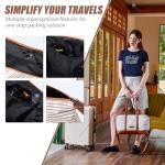 5-Piece Lightweight Suitcase Set With Wheels