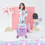 Kids’ 5-Piece Rolling Luggage Set with Neck Pillow