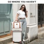 4-Piece Kono Hardside Carry-On Luggage Set