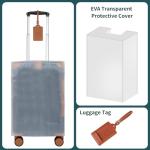 Vintage-Style Luggage Set with Backpack and Toiletry Bag