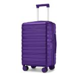LARVENDER 20-Inch Carry-On Luggage, Violet