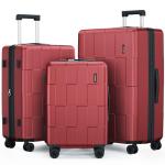 Showkoo 3-Piece Expandable Hardside Luggage Set