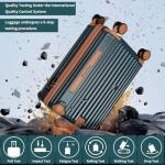 Vintage-Style Luggage Set with Backpack and Toiletry Bag