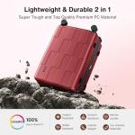 Showkoo 3-Piece Expandable Hardside Luggage Set