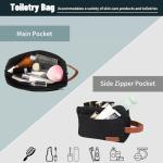 Vintage-Style Luggage Set with Backpack and Toiletry Bag