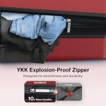 Showkoo 3-Piece Expandable Hardside Luggage Set