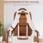 Kono 3-Piece Expandable Carry-On Luggage Set