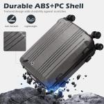 Coolife Lightweight Hardshell Luggage with TSA Lock