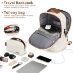 Kono 3-Piece Expandable Carry-On Luggage Set