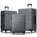Three-Piece Lightweight Hardside Luggage Set