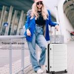 OLIXIS 24-Inch Lightweight Hardside Spinner Suitcase
