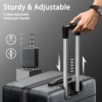 Three-Piece Lightweight Hardside Luggage Set