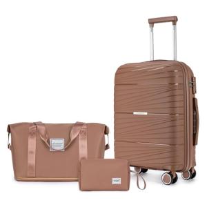LARVENDER 20-Inch Airline Approved Carry-On Suitcase