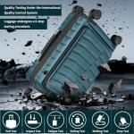 WireHot 20" Expandable Airline Approved Carry-On Luggage