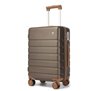 Hulsin 20-Inch Hardside Carry-On Luggage with Spinner Wheels