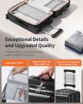 Island Elephant 22" Carry-On Luggage with USB Charge