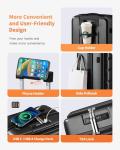 Island Elephant 22" Carry-On Luggage with USB Charge