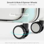 Hanke 20" Expandable Carry On Luggage - Aviation Chic