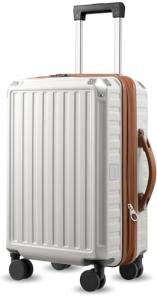 LUGGEX 20-Inch Airline Approved Carry-On Suitcase