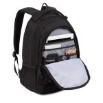 SwissGear 1186 Bungee Backpack, Black, 17-Inch