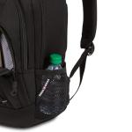 SwissGear 1186 Bungee Backpack, Black, 17-Inch